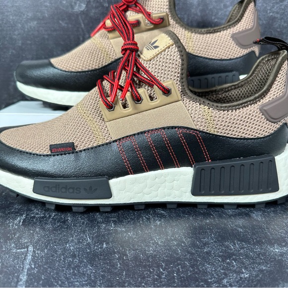 ADIDAS NMD R1 TR CARDBOARD MENS SHOES SIZE 9.5 NEW - Picture 7 of 10